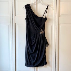 One-shoulder Cocktail Dress